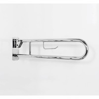 Barre d'appui avec fixation murale, repliable EASA Evolution, en inox