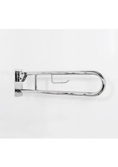 Barre d'appui avec fixation murale, repliable EASA Evolution, en inox