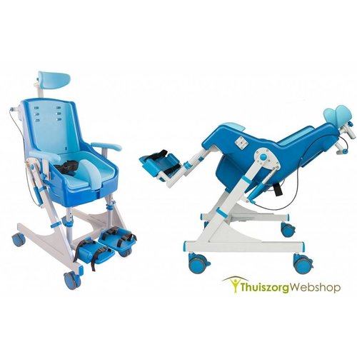 Chaise de douche/toilette pour enfants Seahorse Plus set complet