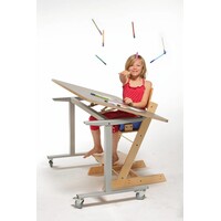 Table réglable en hauteur Ropox Ergobasic, hauteur 56-90 cm