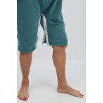 Pyjama vert avec fermeture à  glissière au dos et entre les jambes