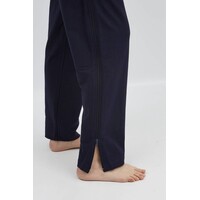 Pantalon de rééducation bleu marine avec zip dans les coutures latérales