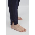 Pantalon de rééducation bleu marine avec zip dans les coutures latérales