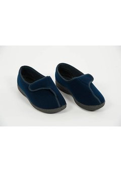 Pantoufle basse avec fermeture velcro