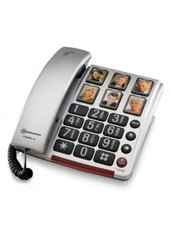 Téléphone avec grandes touches et 6 touches photo programmables