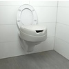 Rampe de toilette 11 cm en caoutchouc mousse avec couvercle