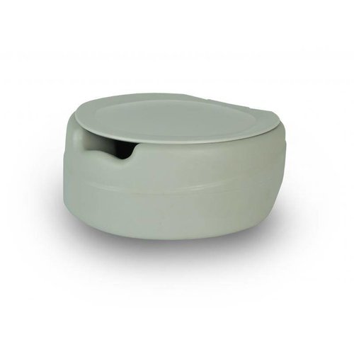 Rehausse de toilette 11 cm en caoutchouc mousse avec couvercle