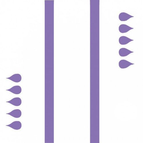 Slip "Maxi" - violet 3 x 20 pièces