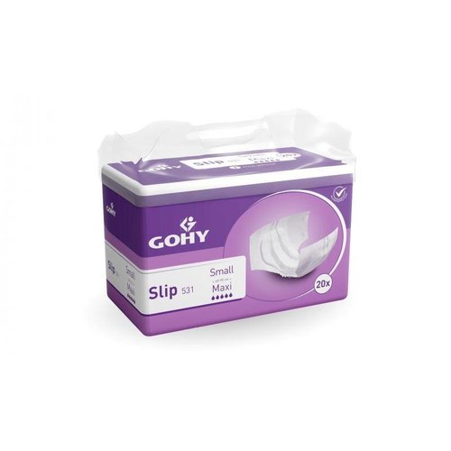 Slip "Maxi" - violet 3 x 20 pièces