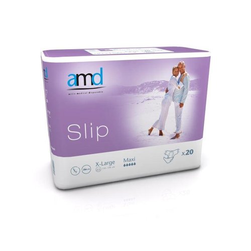 Slip "Maxi" - violet 3 x 20 pièces