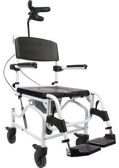 Chaise de toilette et de douche (inclinable)