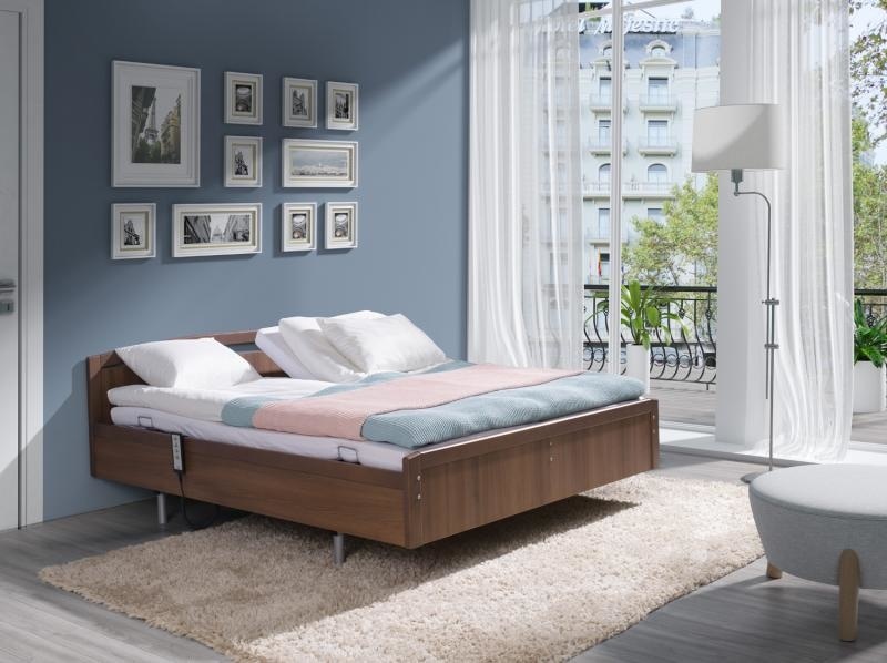 Lit coffre Lit double Lit adulte 160 x 200 cm avec bande led et télécommande - PU - gris - sans