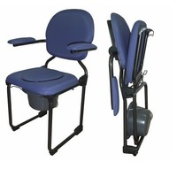 Siège de toilette pliable