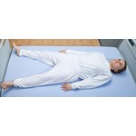 Pyjama d'allaitement avec manches et fermeture éclair de jambe intermédiaire