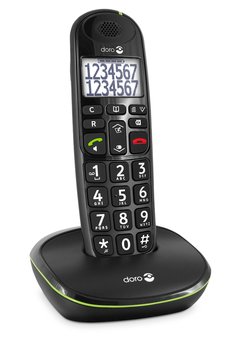 Téléphone senior sans fil avec écran clair