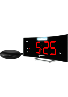 Réveil avec accessoire vibrant sous oreiller