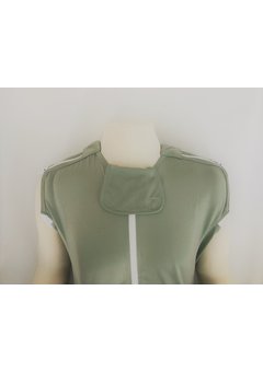 Couverture d'allaitement intégrée avec glissière aux épaules