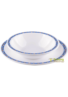 Assiette incassable et décorée Zootex