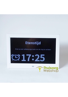Horloge numérique avec 12 alarmes et télécommande