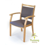 Chaise en bois naturel