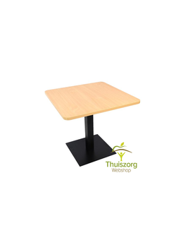 Table avec pied central