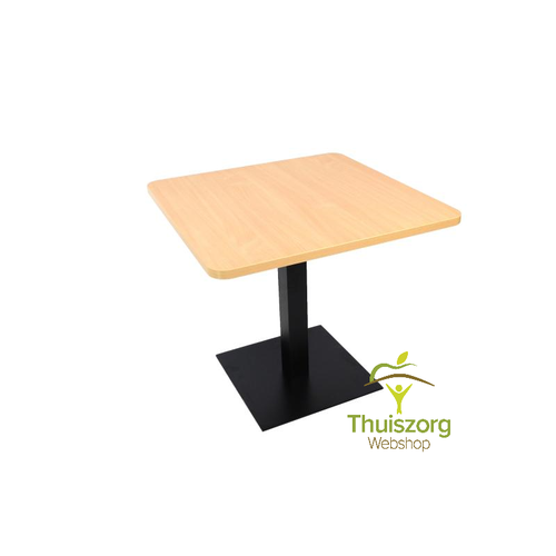 Table avec pied central