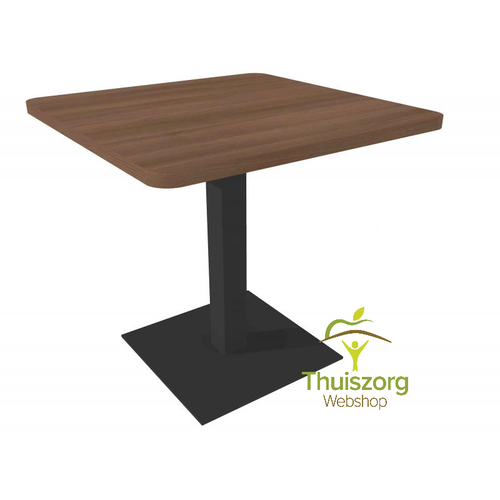 Table avec pied central