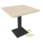 Table avec pied central