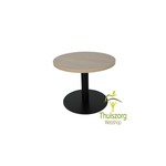 Table ronde avec pied central