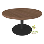 Table ronde avec pied central