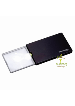 Loupe de poche avec éclairage LED