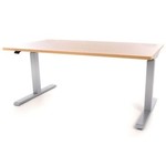 Bureau électrique haut-bas réglable en largeur 110-170 cm