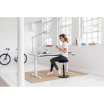 Bureau électrique haut-bas réglable en largeur 110-170 cm