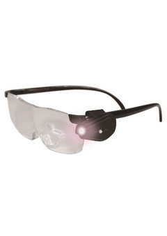 Lunettes à clip avec loupe intégrée x 1,6