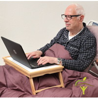 Petite table de lit en bois