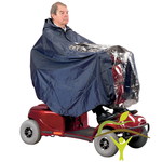 Imperméable/Cape/Poncho pour scooter avec protection complète de la personne et du scooter