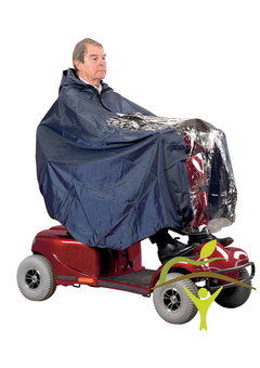 Imperméable/Cape/Poncho pour scooter