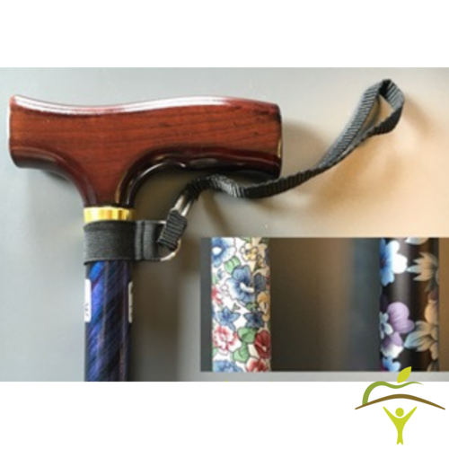 Canne avec embout/stabilisateur- disponible en 4 couleurs