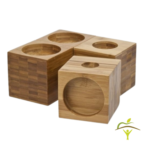 Rehausseurs de meuble en bambou - Disponible en 2 tailles