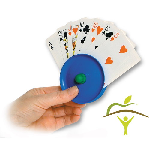 Support de cartes de jeu  - Automatiquement un bel éventail à   tenir en main