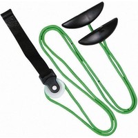 2 poignées et une poulie pour des exercices de l'épaule pour fixation à  la porte - Avec  poignées en bois ou PVC