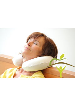 Coussin thermosensible pour la nuque