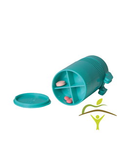 Boîte pour broyer et couper les médicaments