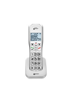 Téléphone sans fil avec touches photo - disponible en simple et duo