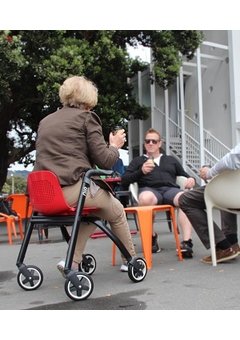 Mobio Déambulateur pratique avec siège confortable