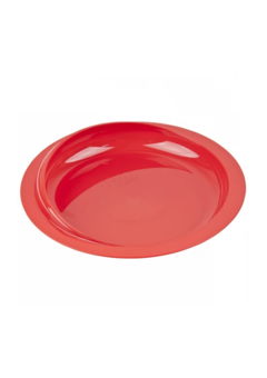 Assiette avec rebord et ventouse