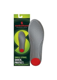 Semelles intérieures absorbant les chocs Sorbothane® Single Strike