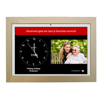 Horloge calendrier avec fonction agenda