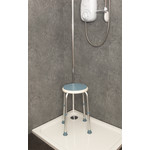 Tabouret de douche avec siège pivotant