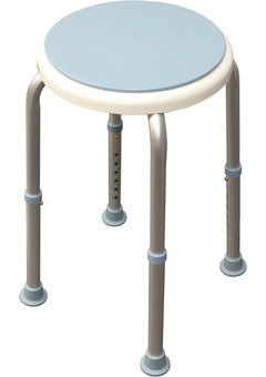 Tabouret de douche avec siège pivotant